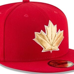 Blue Jays Maple Leaf Fitted Hat 7 1/4